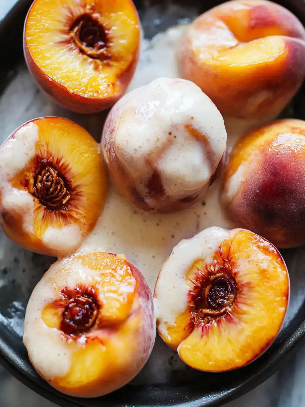 Delicious Air Fryer Peaches with Honey and Cinnamon Bliss 2 Air Fryer Peaches