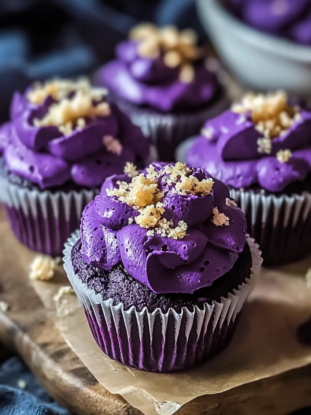 Irresistible Ube Muffins: Soft, Fluffy, and Colorfully Fun 3 Irresistible Ube Muffins