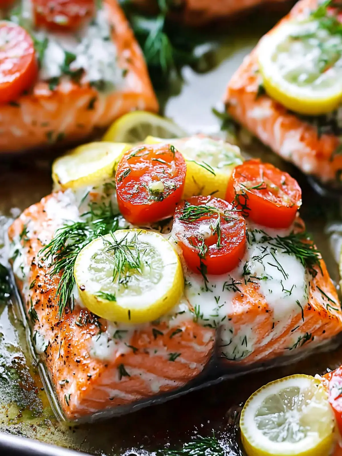 Baked Salmon with Lemon and Dill: A Fresh Flavor Escape 3 Baked Salmon with Lemon and Dill