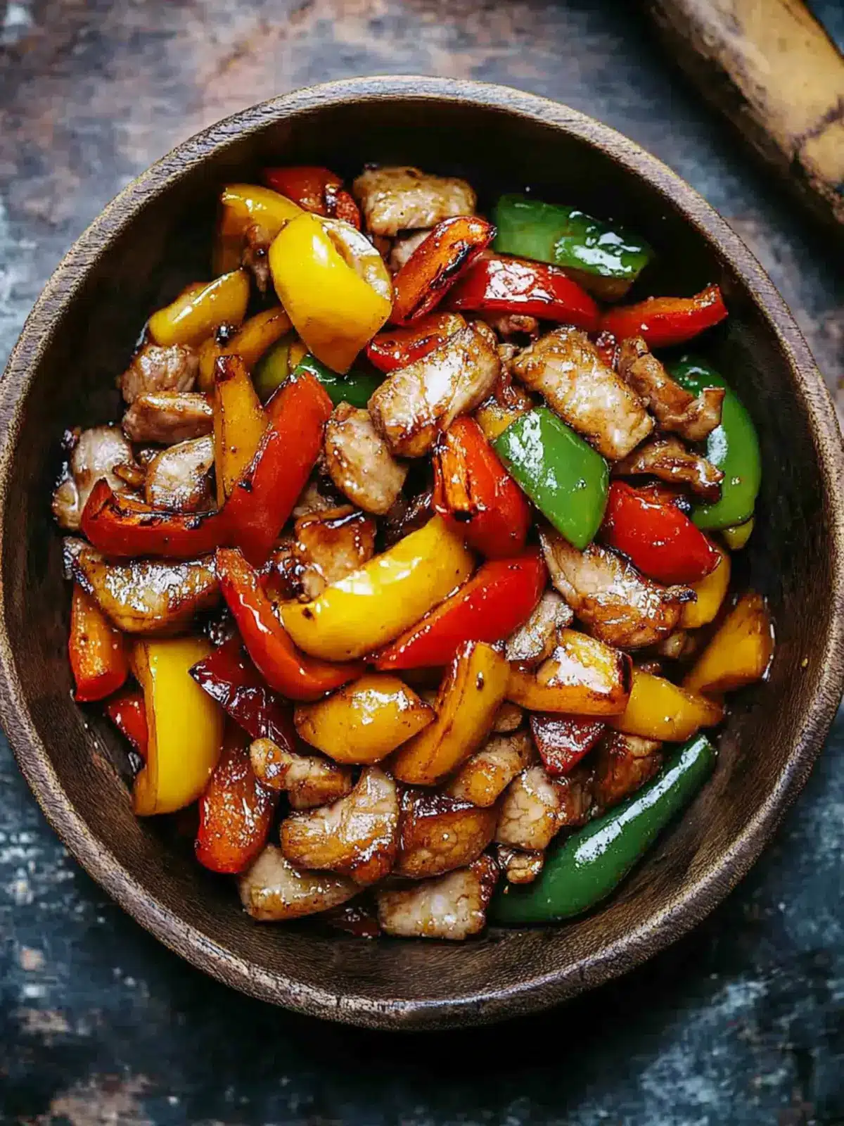Savory Pork and Peppers Stir-Fry for a Flavorful Feast 4 Pork and peppers