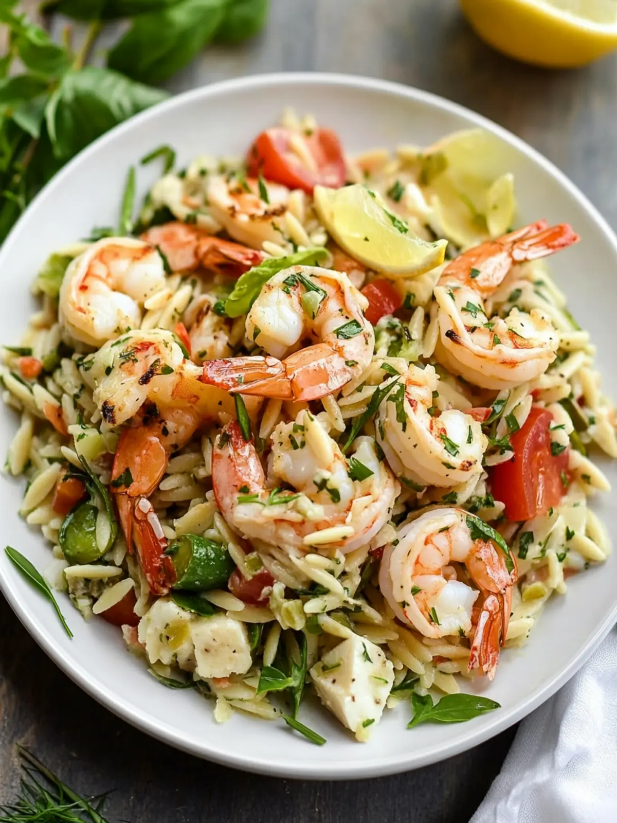 Zesty Roasted Shrimp and Orzo Salad for Flavorful Eats 4 Roasted Shrimp and Orzo Salad