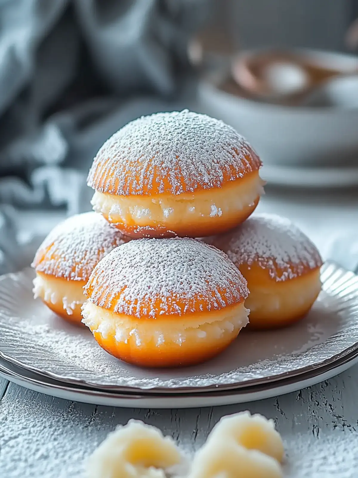 Delicious Bomboloni alla Crema to Brighten Your Day! 2 Bomboloni alla Crema