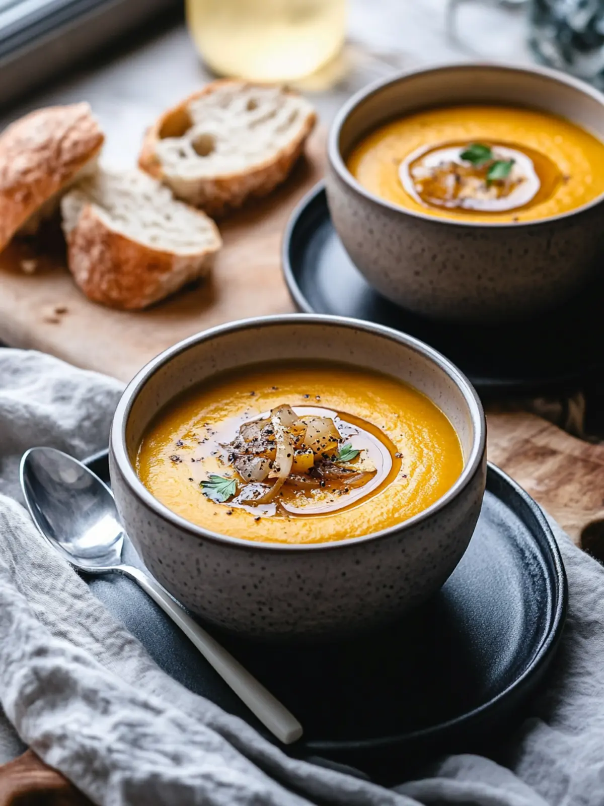 Creamy Caramelized Onion Butternut Squash Soup Magic 4 Caramelized Onion Butternut Squash Soup