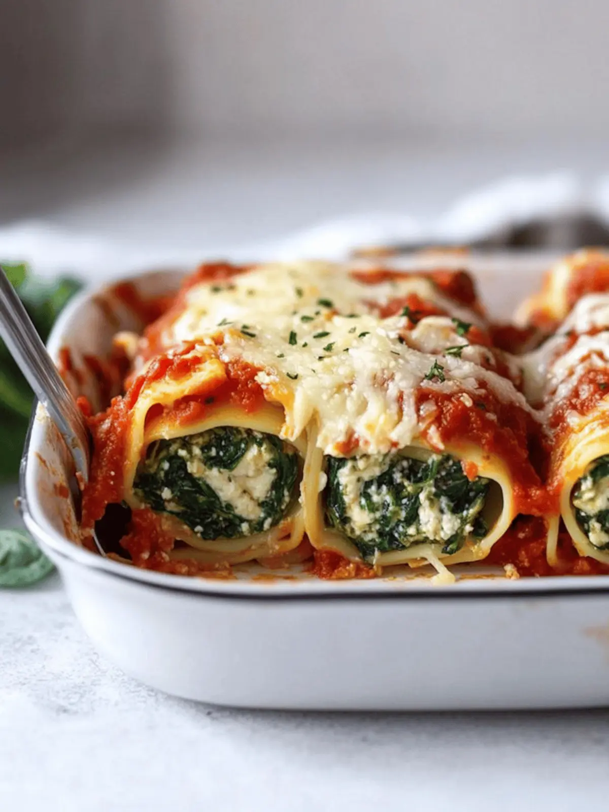 Spinach Lasagna Rolls That Will Wow Your Taste Buds 3 Spinach Lasagna Rolls