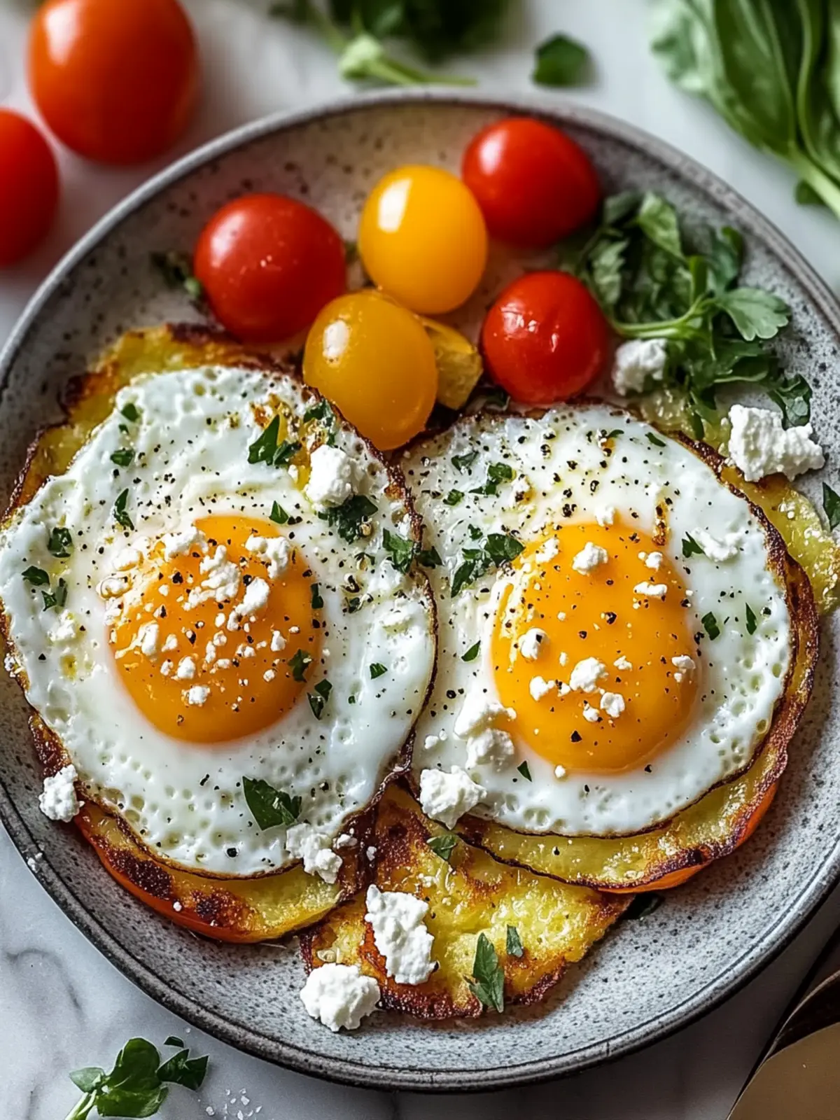 Crispy Feta Fried Eggs: Your New Breakfast Obsession 4 Crispy Feta Fried Eggs