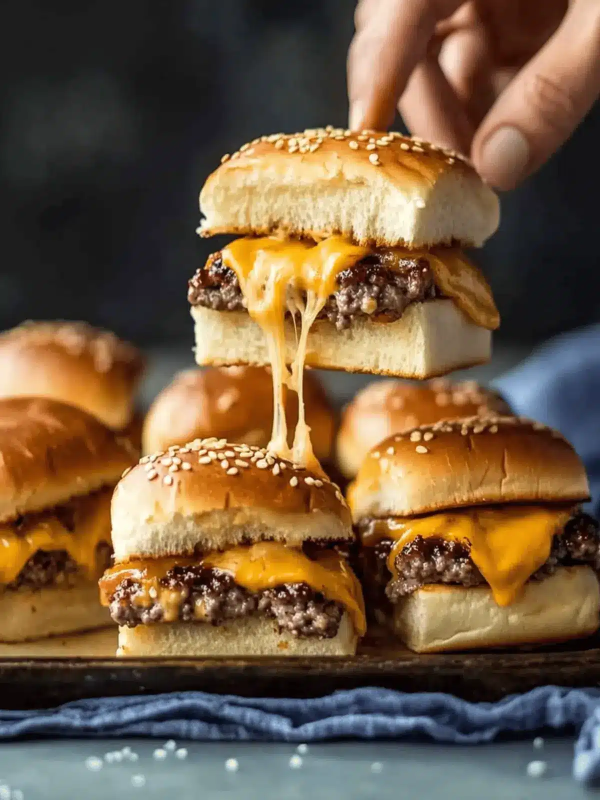 Cheeseburger Sliders: Easy Baked Joy for Your Next Party 3 Cheeseburger Sliders