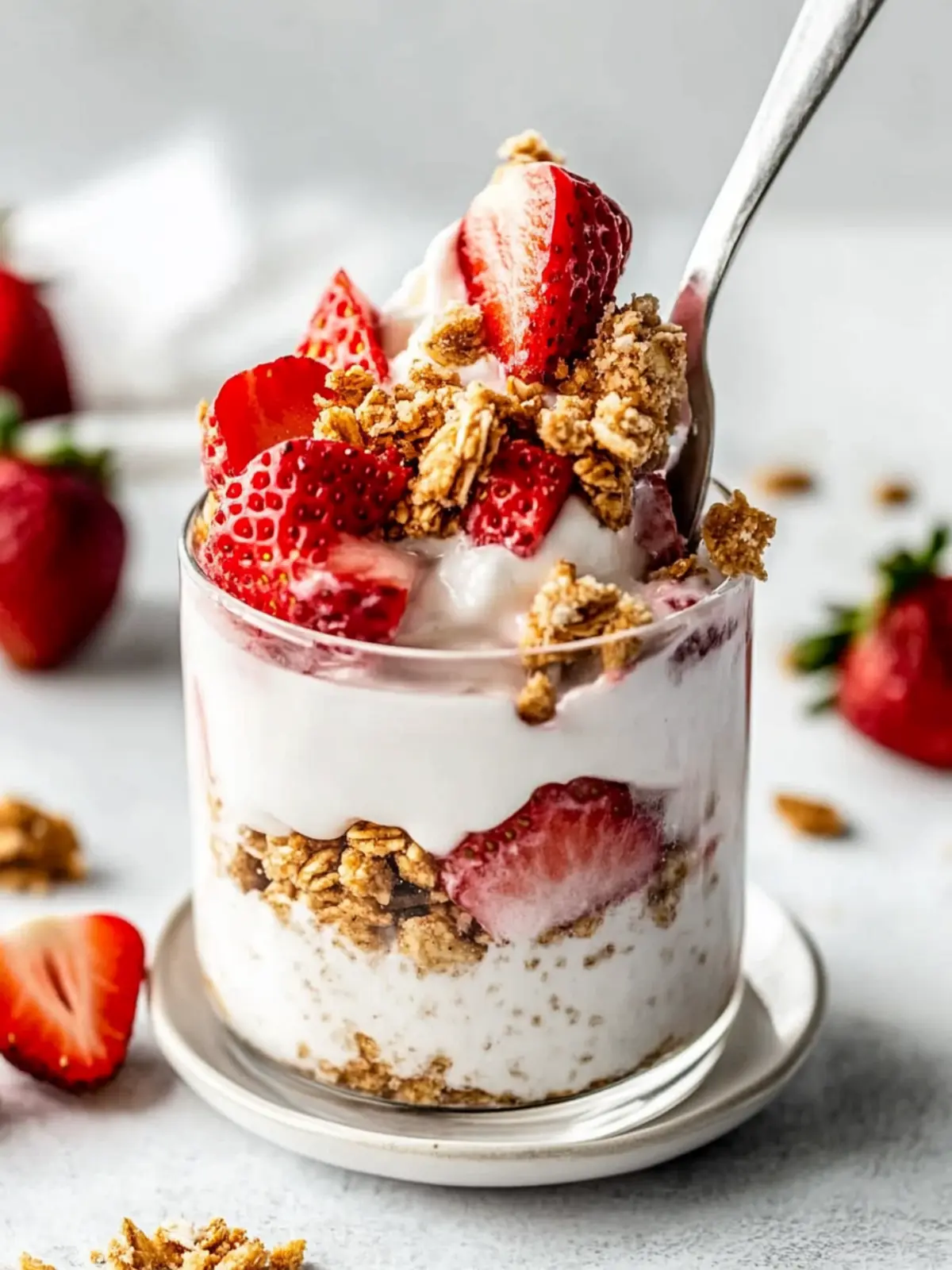 Strawberry Cheesecake Overnight Oats You ll Crave Every Morning 3 Strawberry Cheesecake Overnight Oats