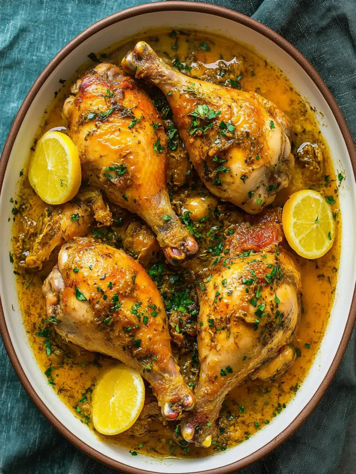 Braised Saffron Chicken Legs for the Ultimate Comfort Meal 2 Braised Saffron Chicken Legs