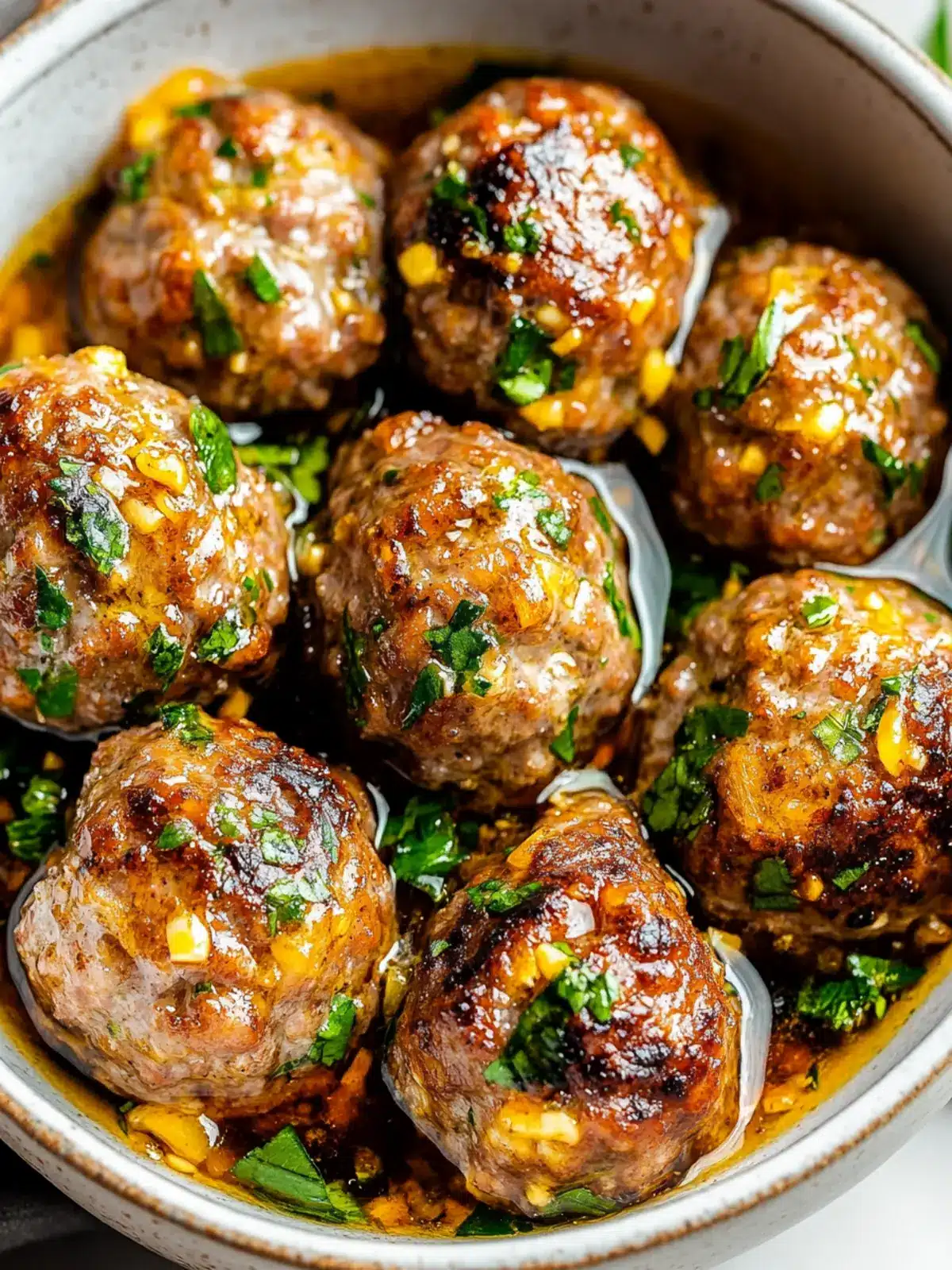 Keto Garlic Butter Meatballs That Will Make You Swoon 3 Keto Garlic Butter Meatballs