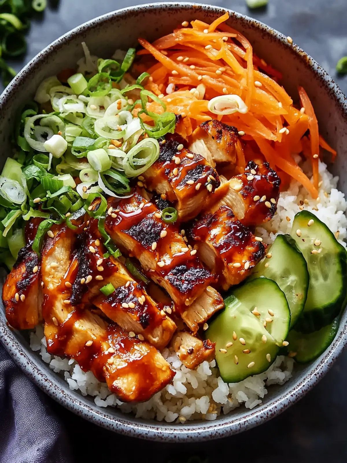 Savor Homemade Korean BBQ Chicken Bowls in Just 30 Minutes 4 Korean BBQ Chicken Bowls