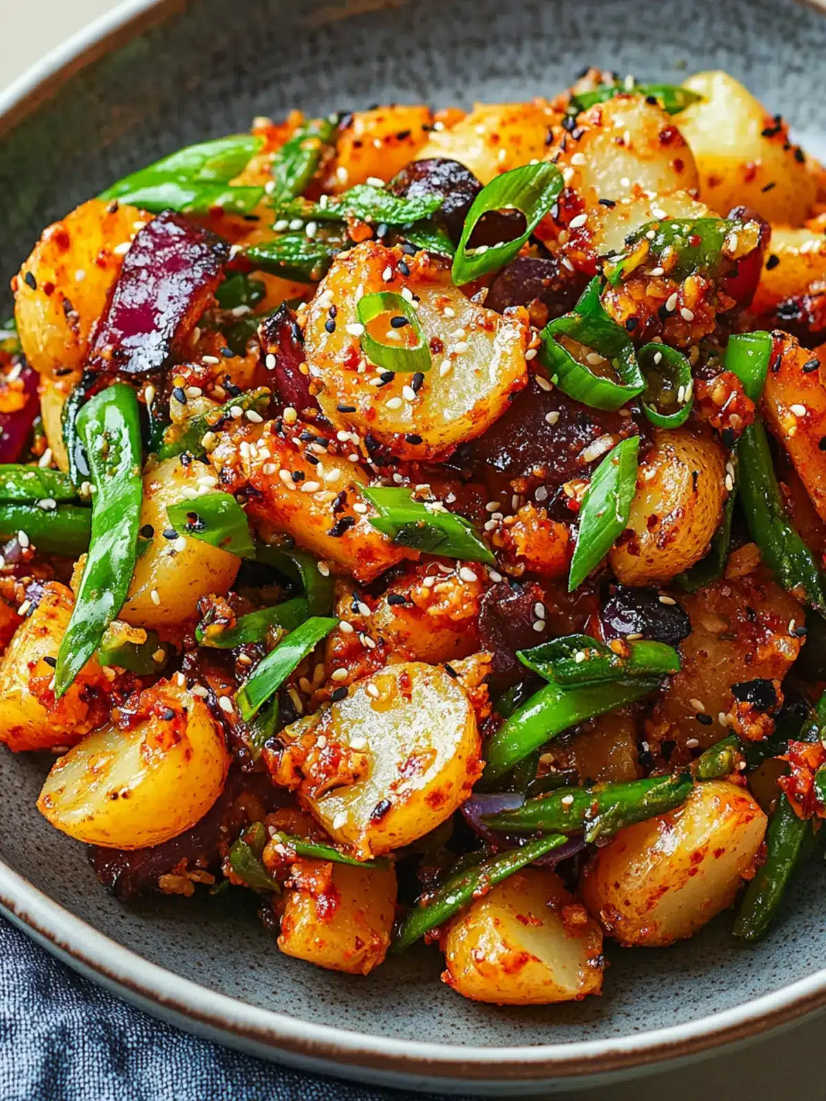 Crispy Gochujang Potato Salad That Will Wow Your Taste Buds 4 Crispy Gochujang Potato Salad