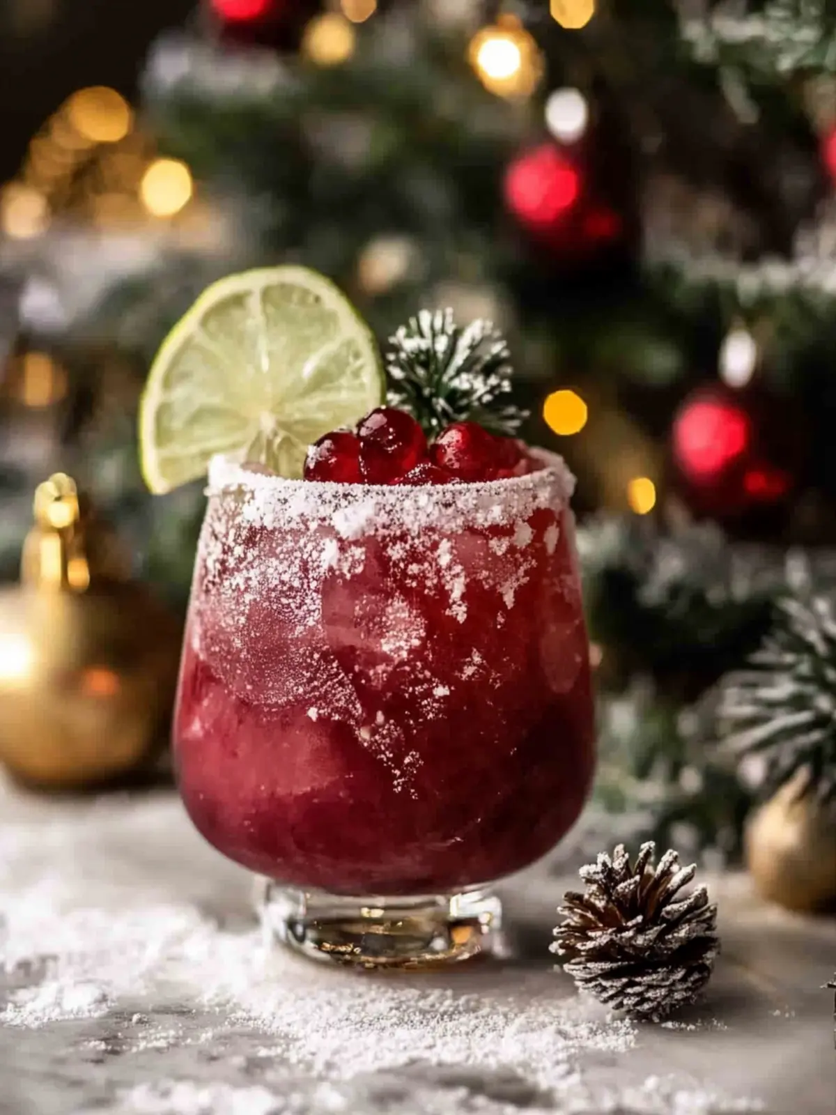 Frosted Mistletoe Margarita: Your Festive Party Showstopper 4 Frosted Mistletoe Margarita