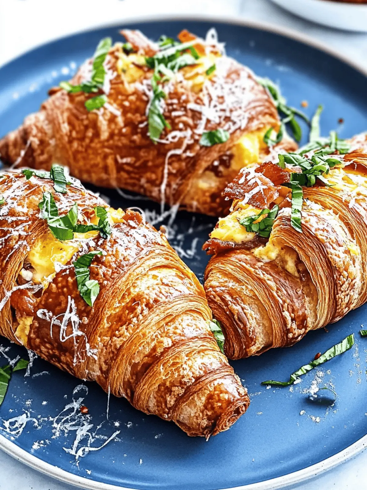 Delicious Air Fryer Croissant Breakfast Boats You ll Love 2 Air Fryer Croissant Breakfast Boats