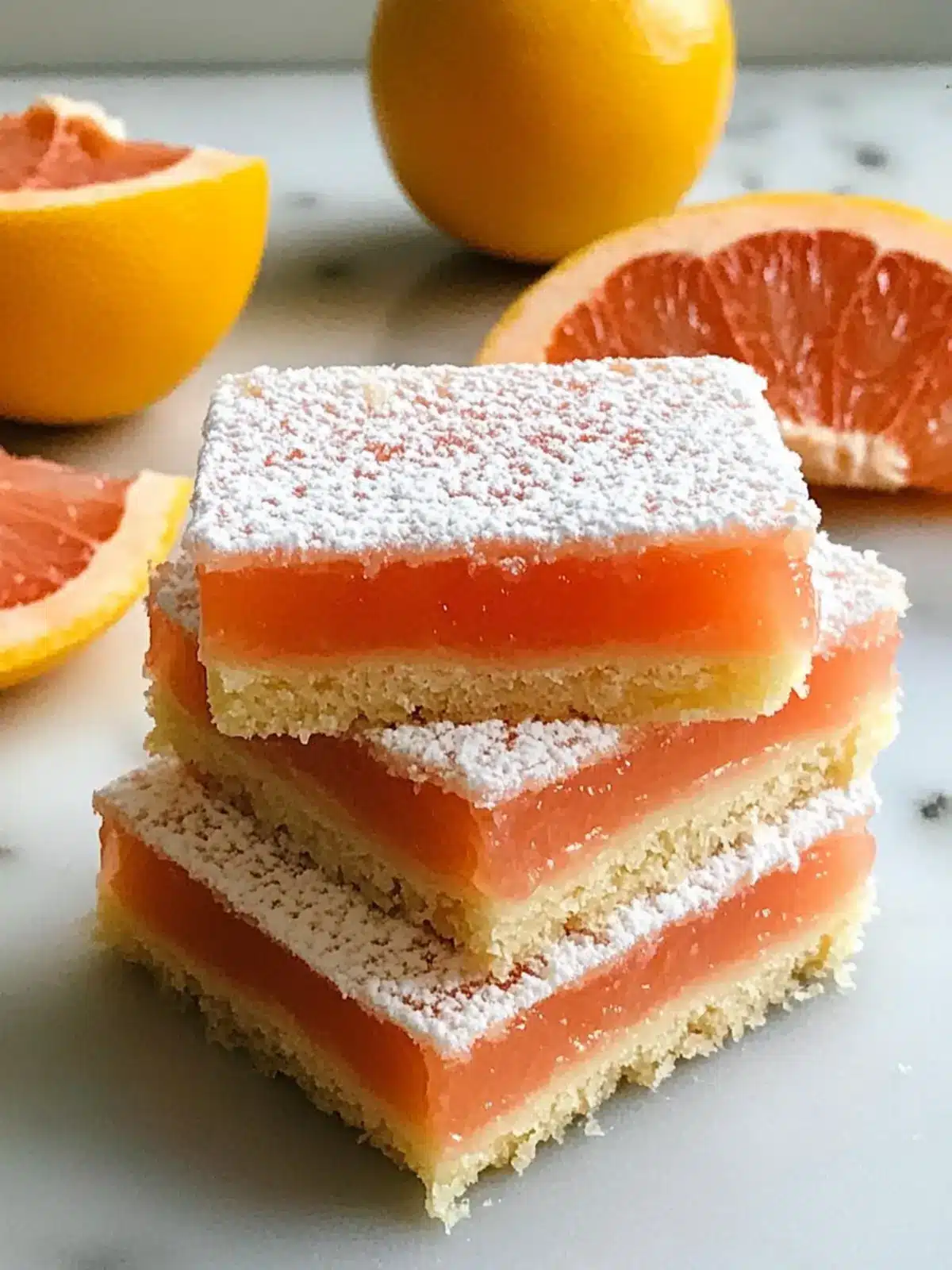 Tangy Grapefruit Bars: The Perfect Refreshing Treat 3 Grapefruit Bars