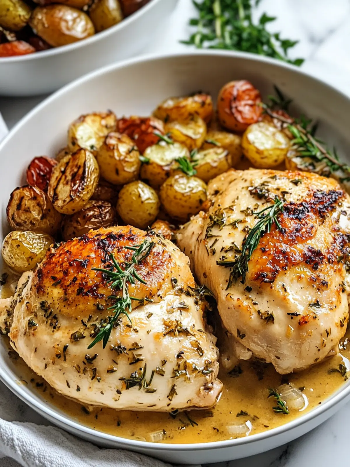 Mouthwatering Easy One-Pan Boursin Chicken in 30 Minutes 3 Easy One-Pan Boursin Chicken
