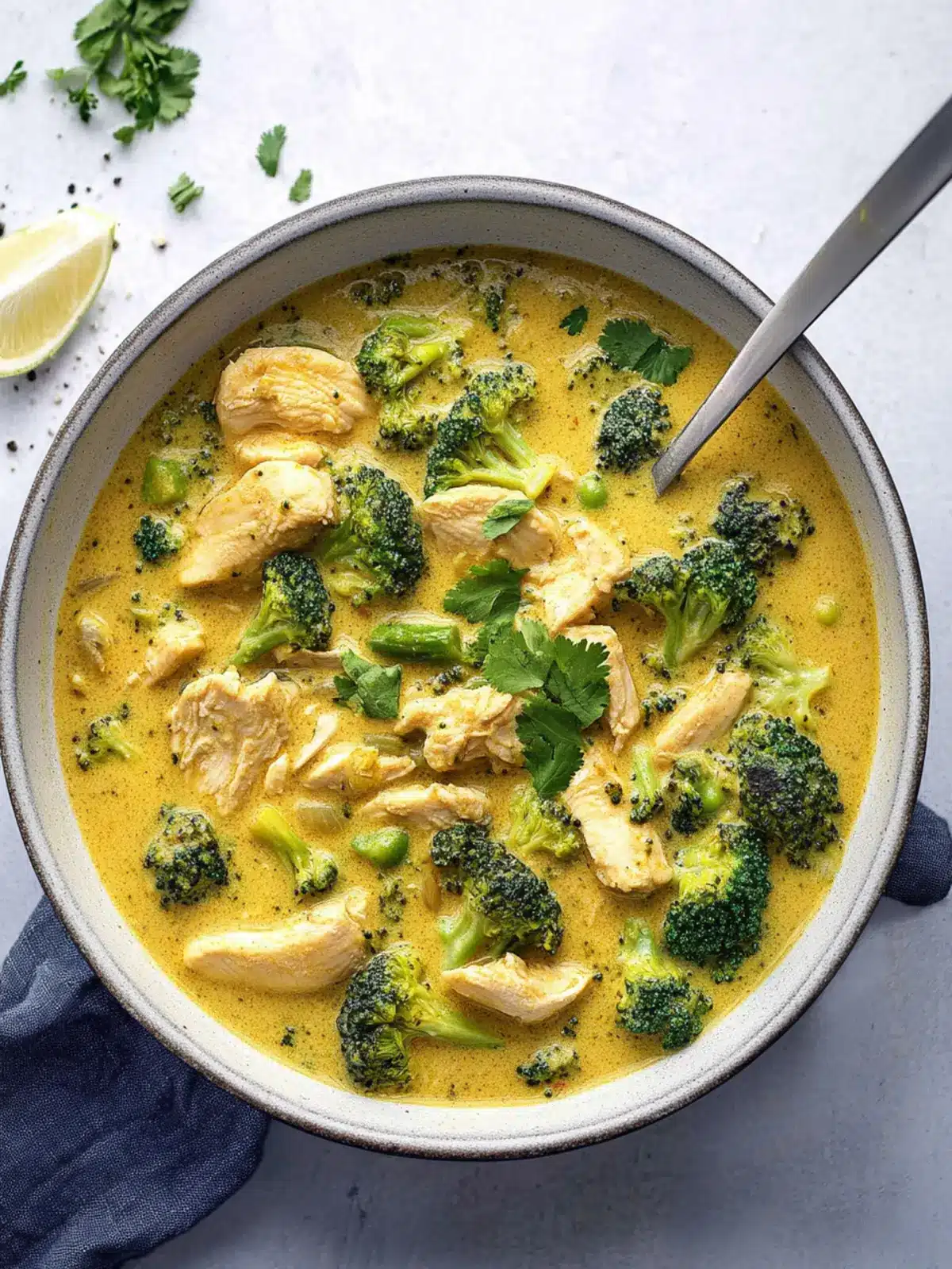 Savory Chicken and Broccoli Coconut Curry to Brighten Dinner 3 Chicken and Broccoli Coconut Curry