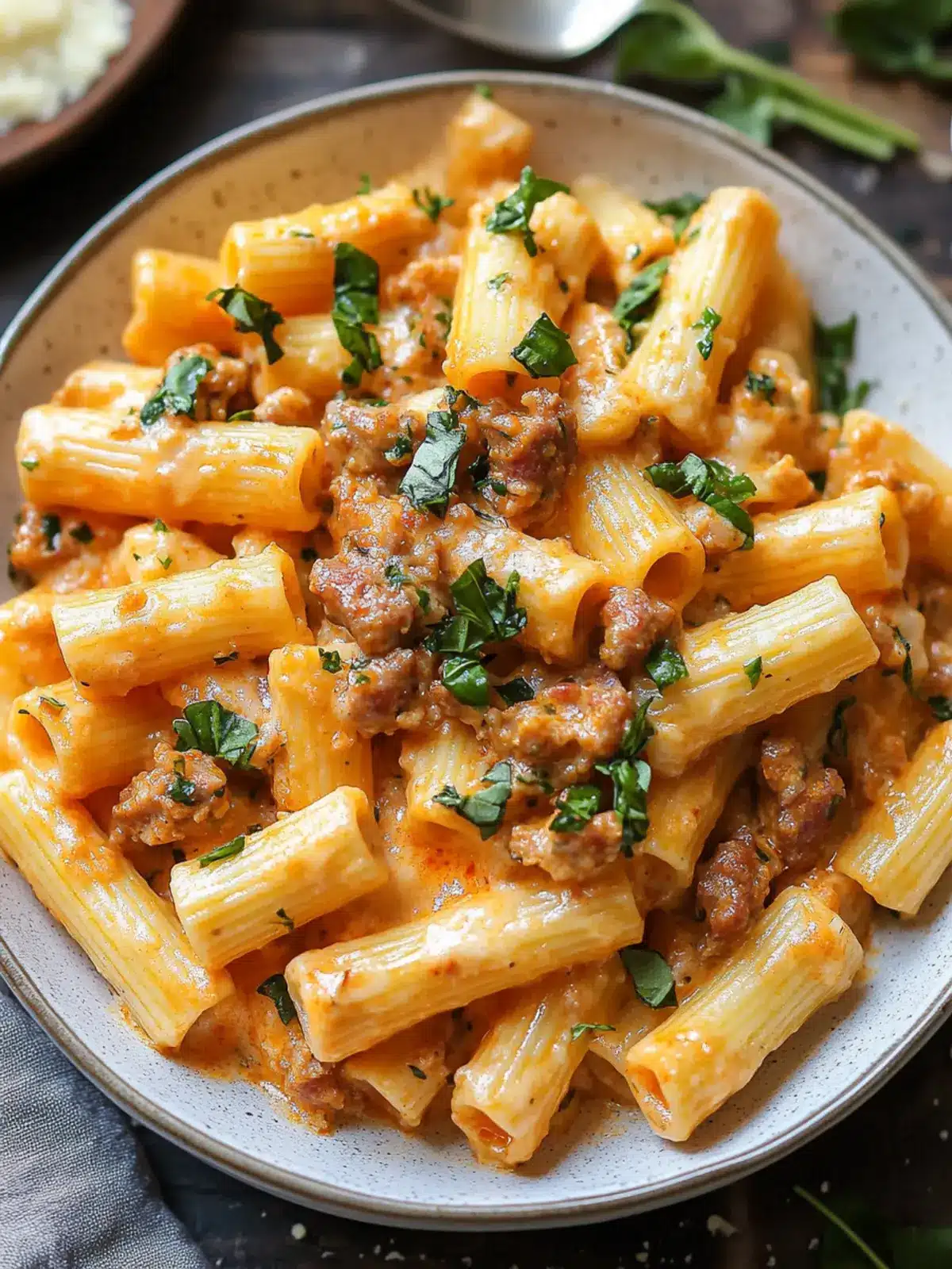 Creamy Sausage Rigatoni That's Easy, Comforting, and Delicious 4 Creamy Sausage Rigatoni