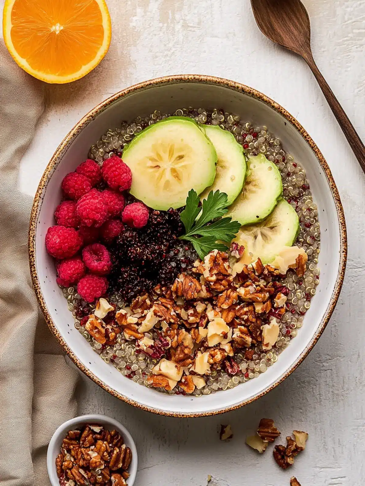 Cozy Up with a Winter Quinoa Breakfast Bowl Delight 4 Winter Quinoa Breakfast Bowl