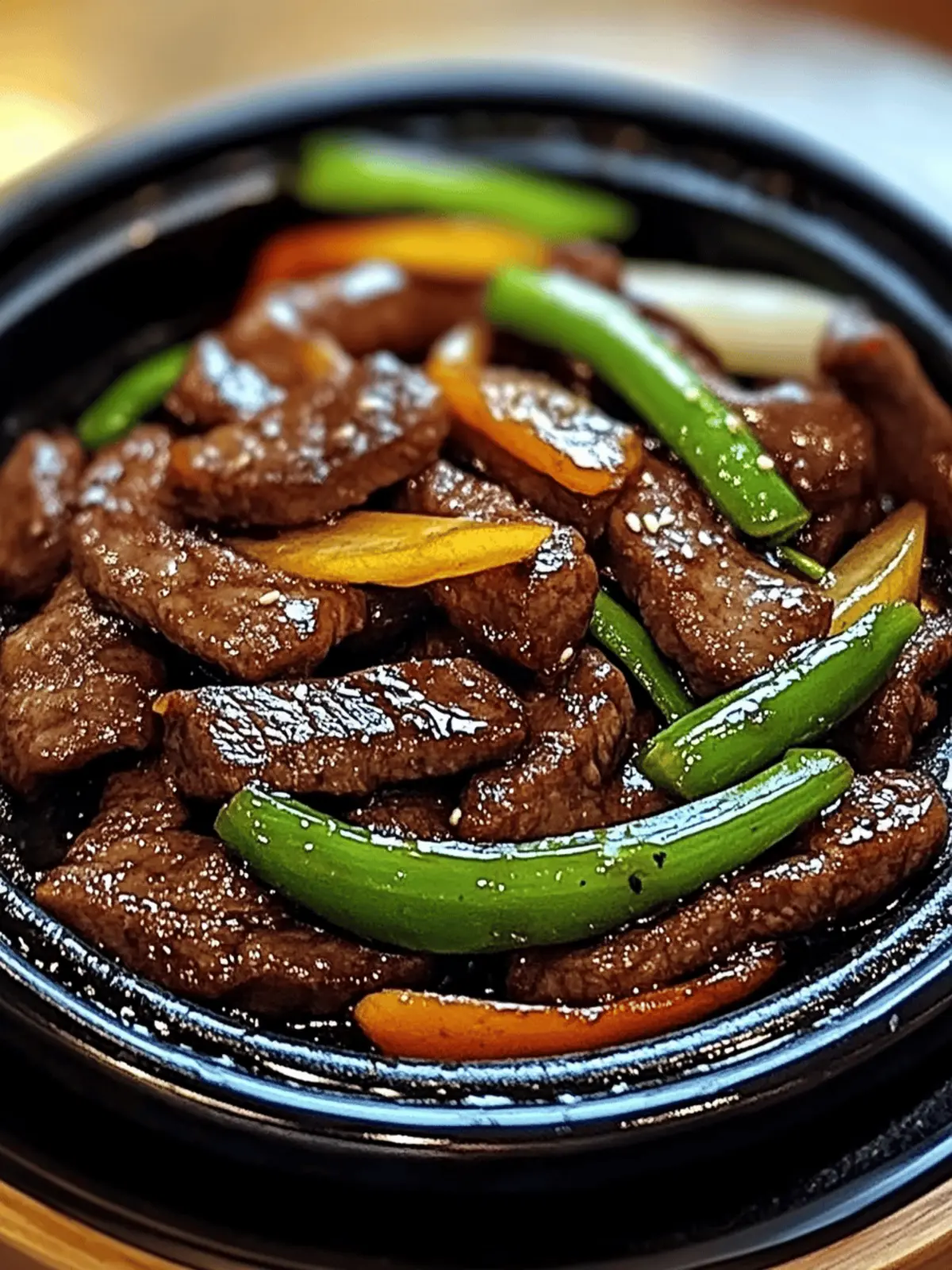 Sizzling Chinese Pepper Steak with Onions in 25 Minutes! 3 Sizzling Chinese Pepper Steak with Onions