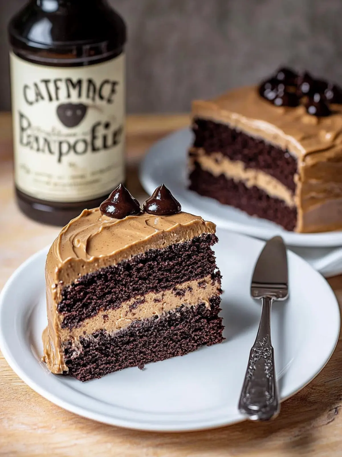 Decadent Chocolate Cake with Espresso Filling to Wow Your Guests 2 Chocolate Cake with Espresso Filling