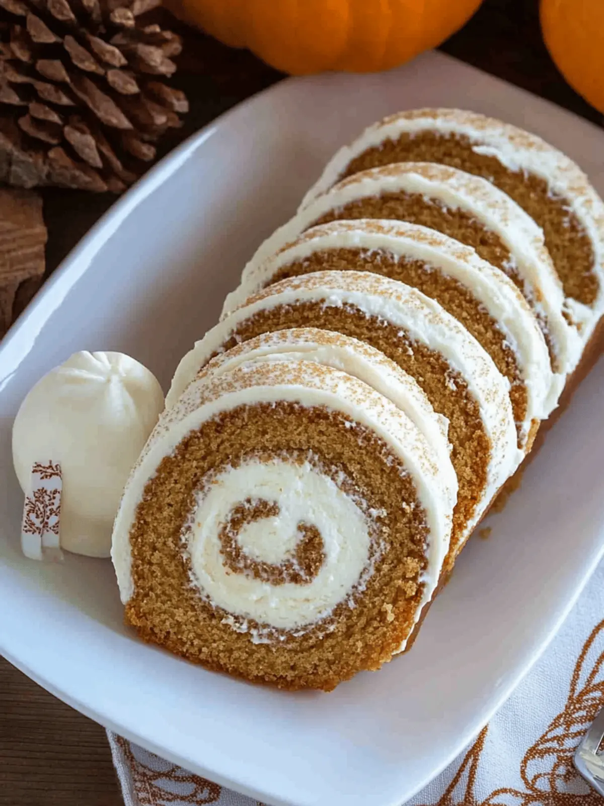 Delicious Pumpkin Roll Cake That Will Wow Your Guests 3 Pumpkin Roll Cake