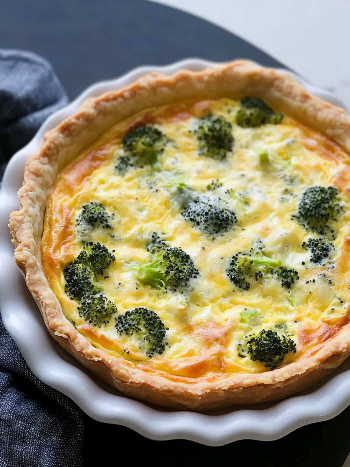 Delicious Broccoli Garlic Quiche: A Flavorful Twist on Classic 4 Broccoli Garlic Quiche