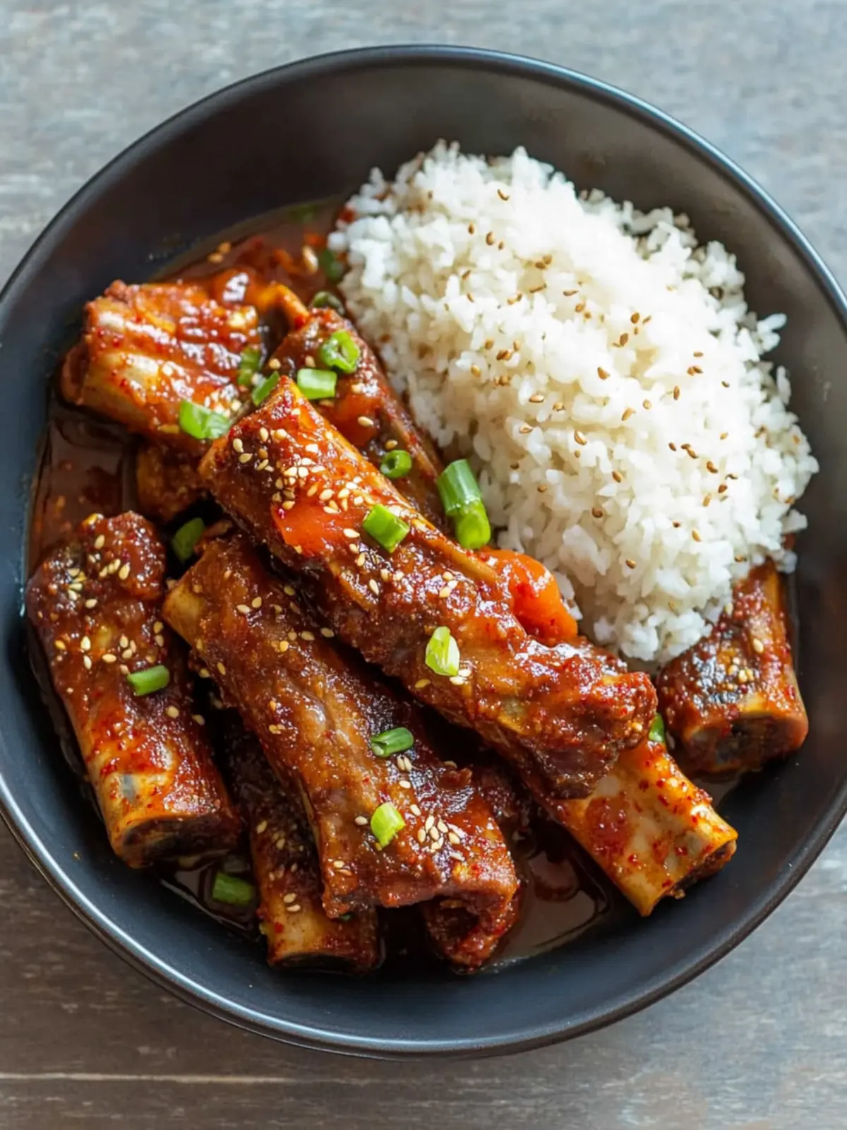 Savory Spicy Korean Braised Pork Ribs Cooked at Home 2 Spicy Korean Braised Pork Ribs
