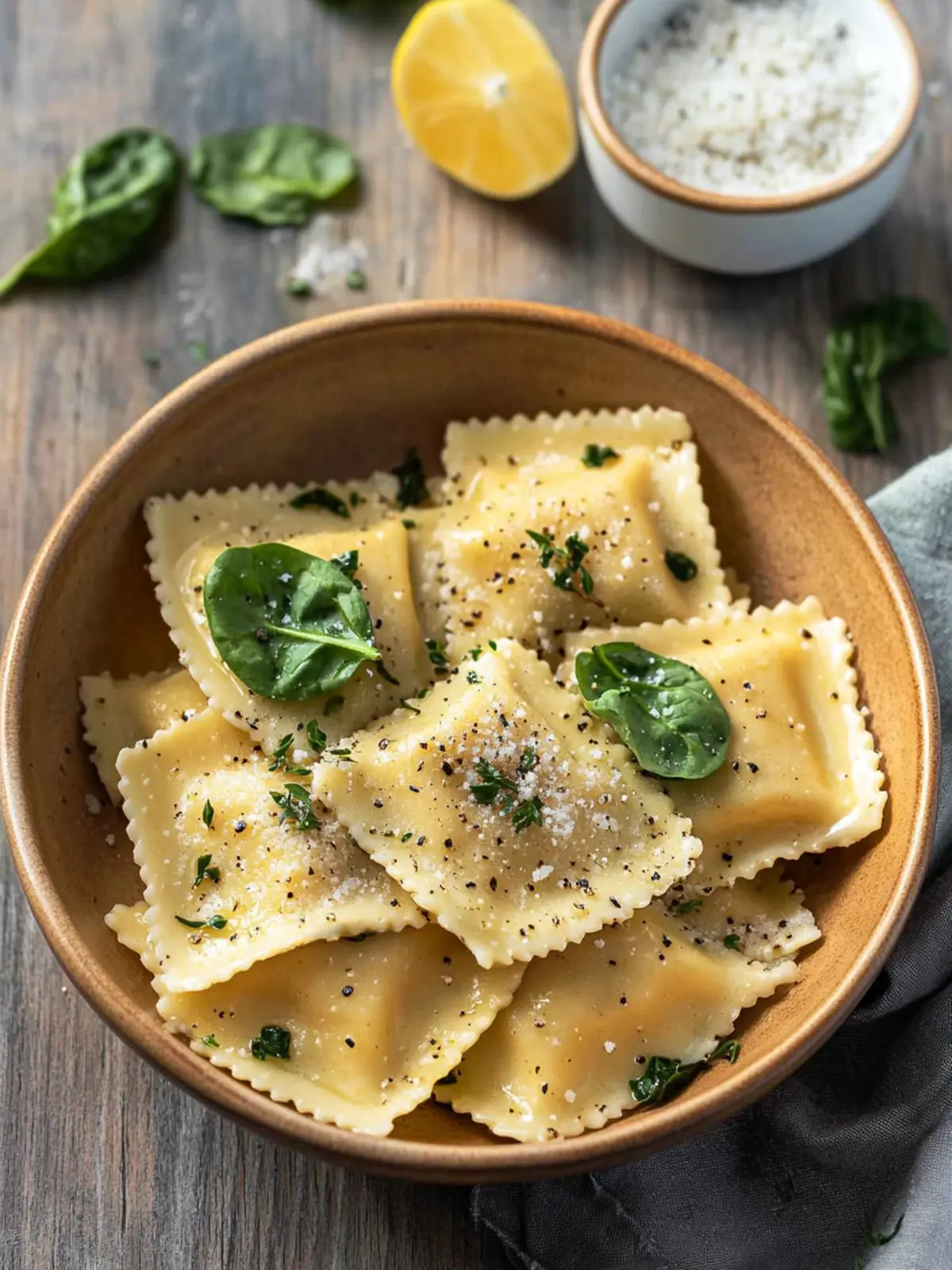 Delicious Homemade Ravioli with Tofu and Spinach to Impress! 3 Homemade Ravioli With Tofu And Spinach