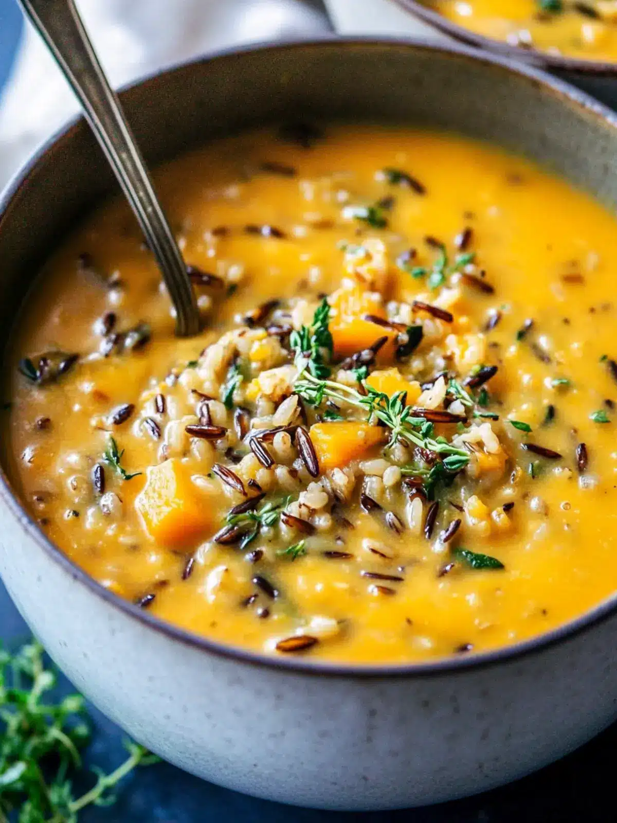 Nourishing Pumpkin Wild Rice Soup to Cozy Up Your Day 3 Nourishing Pumpkin Wild Rice Soup