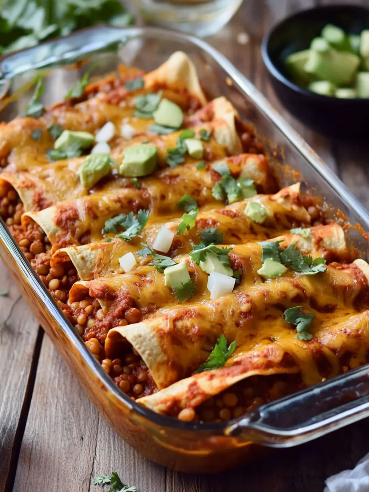 Savory Vegan Enchiladas with Lentils You'll Crave 3 The Best Vegan Enchiladas With Lentils