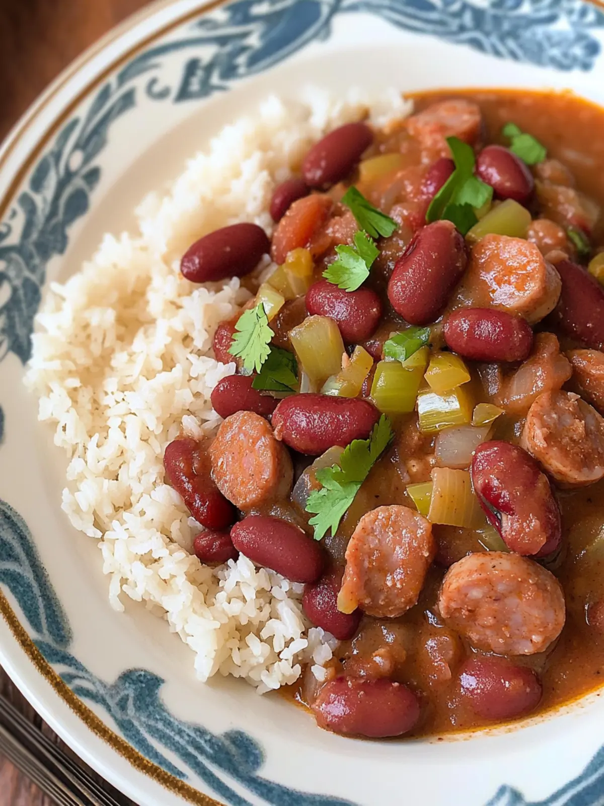 Mardi Gras Red Beans and Andouille Sausage: Soulful Goodness 3 Mardi Gras Red Beans and Andouille Sausage