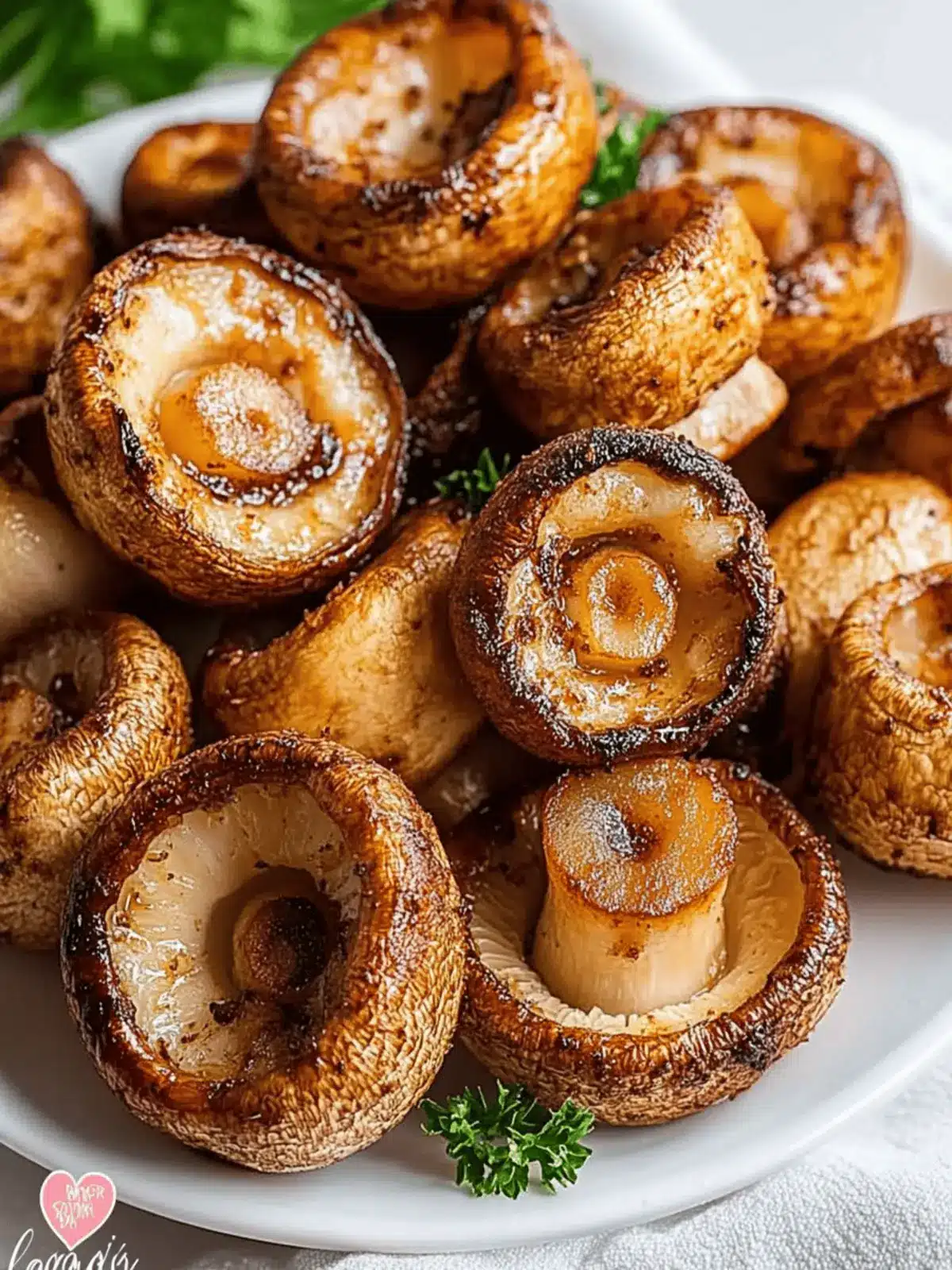 Savory Air Fryer Mushrooms: A Flavor Explosion at Home 3 Air Fryer Mushrooms