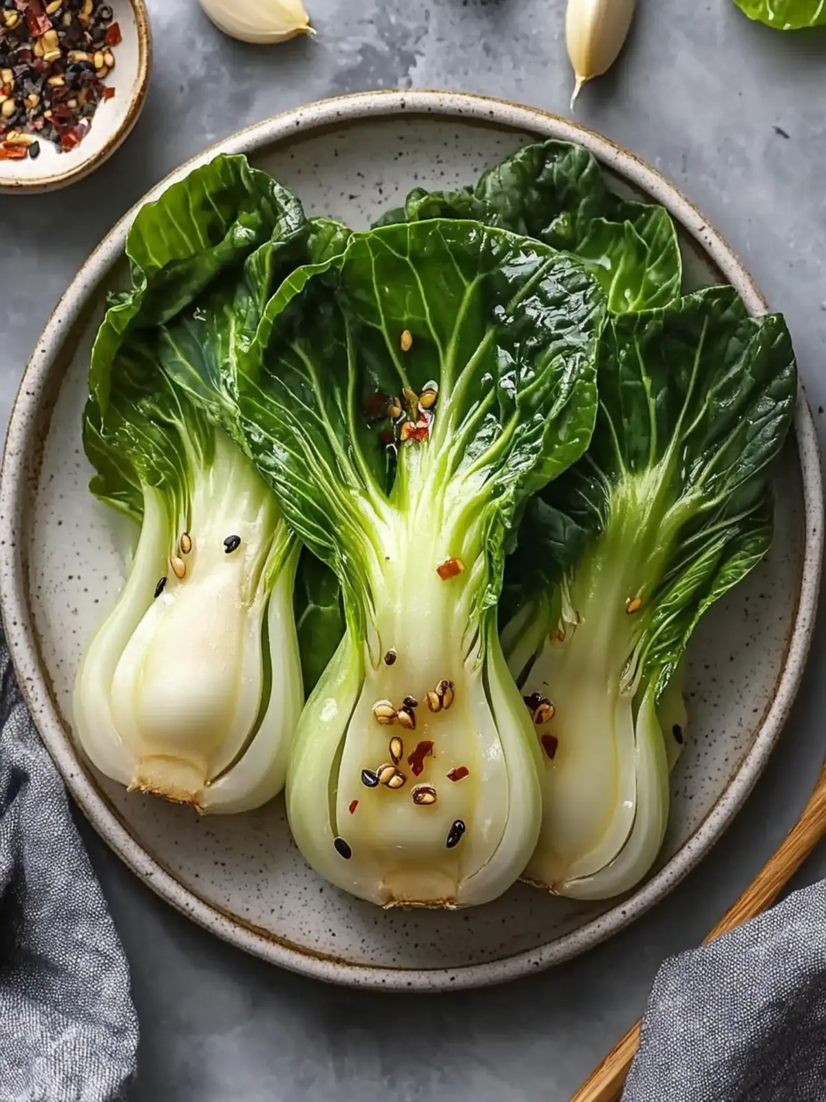 Quick Bok Choy with Garlic and Ginger: 10-Minute Flavor Boost 3 Quick Bok Choy with Garlic and Ginger