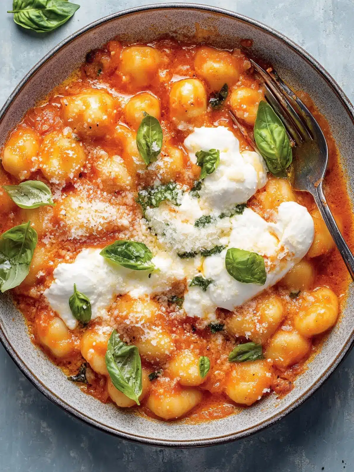 Baked Vodka Sauce Gnocchi with Burrata for Ultimate Comfort 2 Baked Vodka Sauce Gnocchi with Burrata