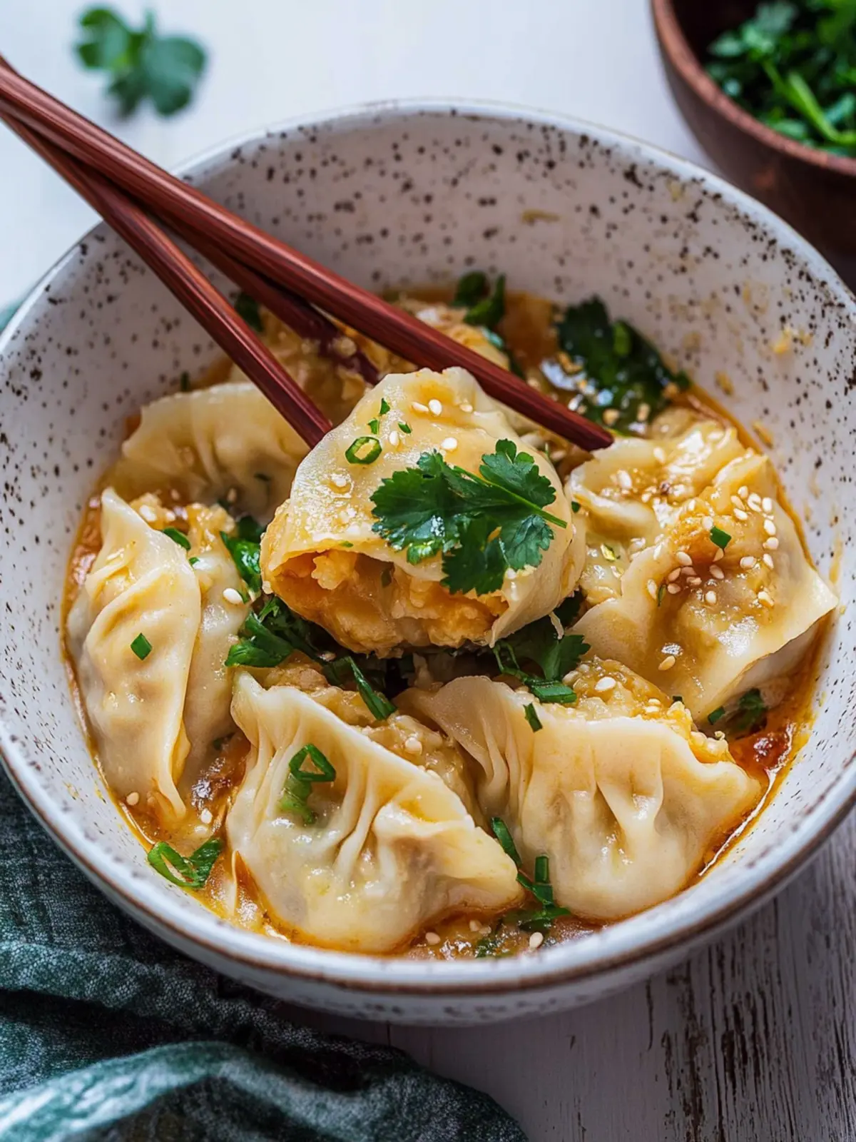 Savory Dumpling Bake with Coconut Curry Bliss 2 Dumpling Bake