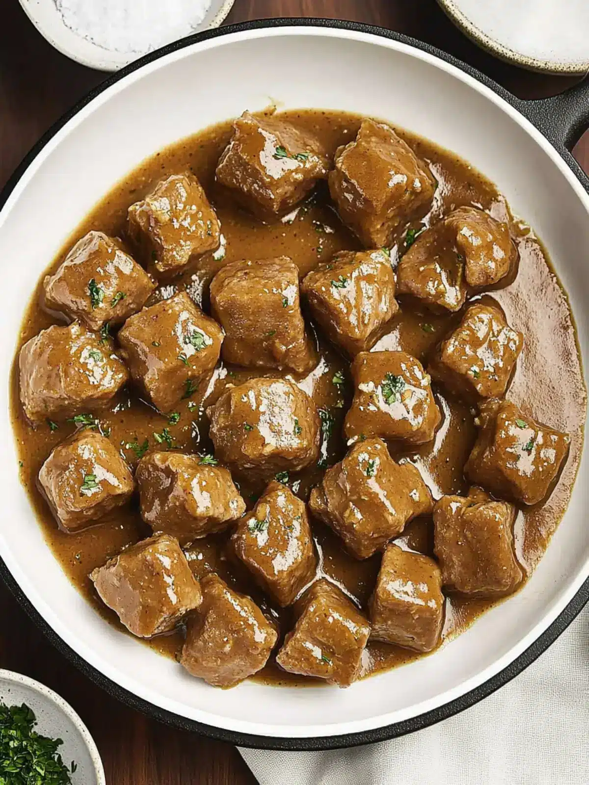 Savor Garlic Pork Bites in Creamy Parmesan Sauce Tonight 2 Garlic Pork Bites
