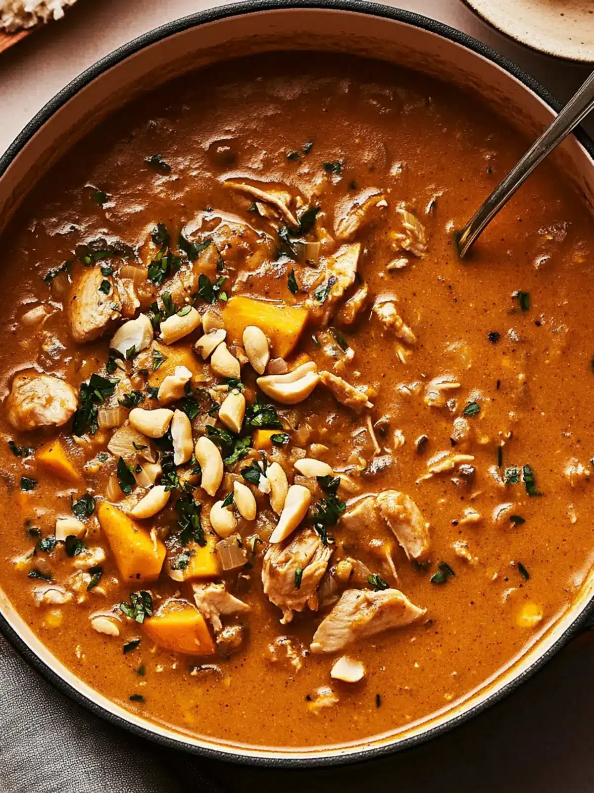 West African-Inspired Chicken & Peanut Stew for Cozy Nights 4 West African-Inspired Chicken & Peanut Stew