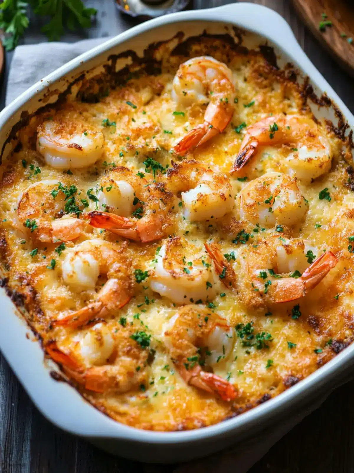Creamy Baked Shrimp Casserole to Wow Your Dinner Guests 4 Baked Shrimp Casserole