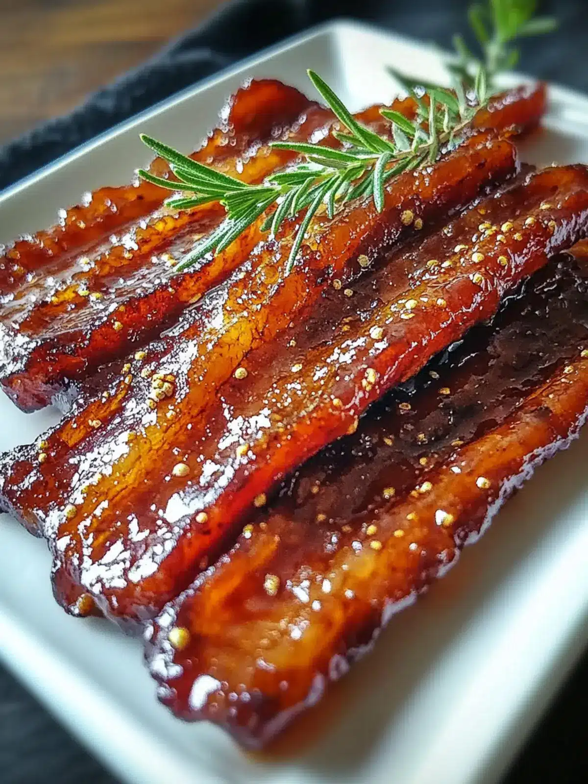 Decadent Sweet and Spicy Glazed Billionaire Bacon Bliss 4 Decadent Sweet and Spicy Glazed Billionaire Bacon