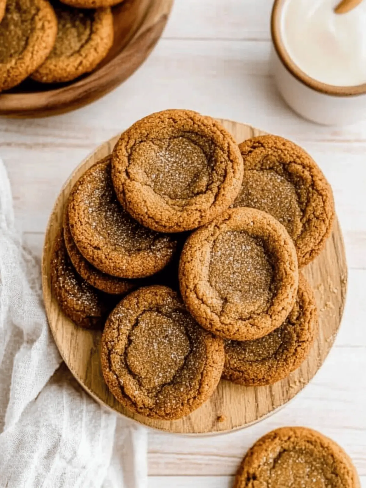 Ultimate Chewy Molasses Cookies for Cozy Nights In 2 Chewy Molasses Cookies