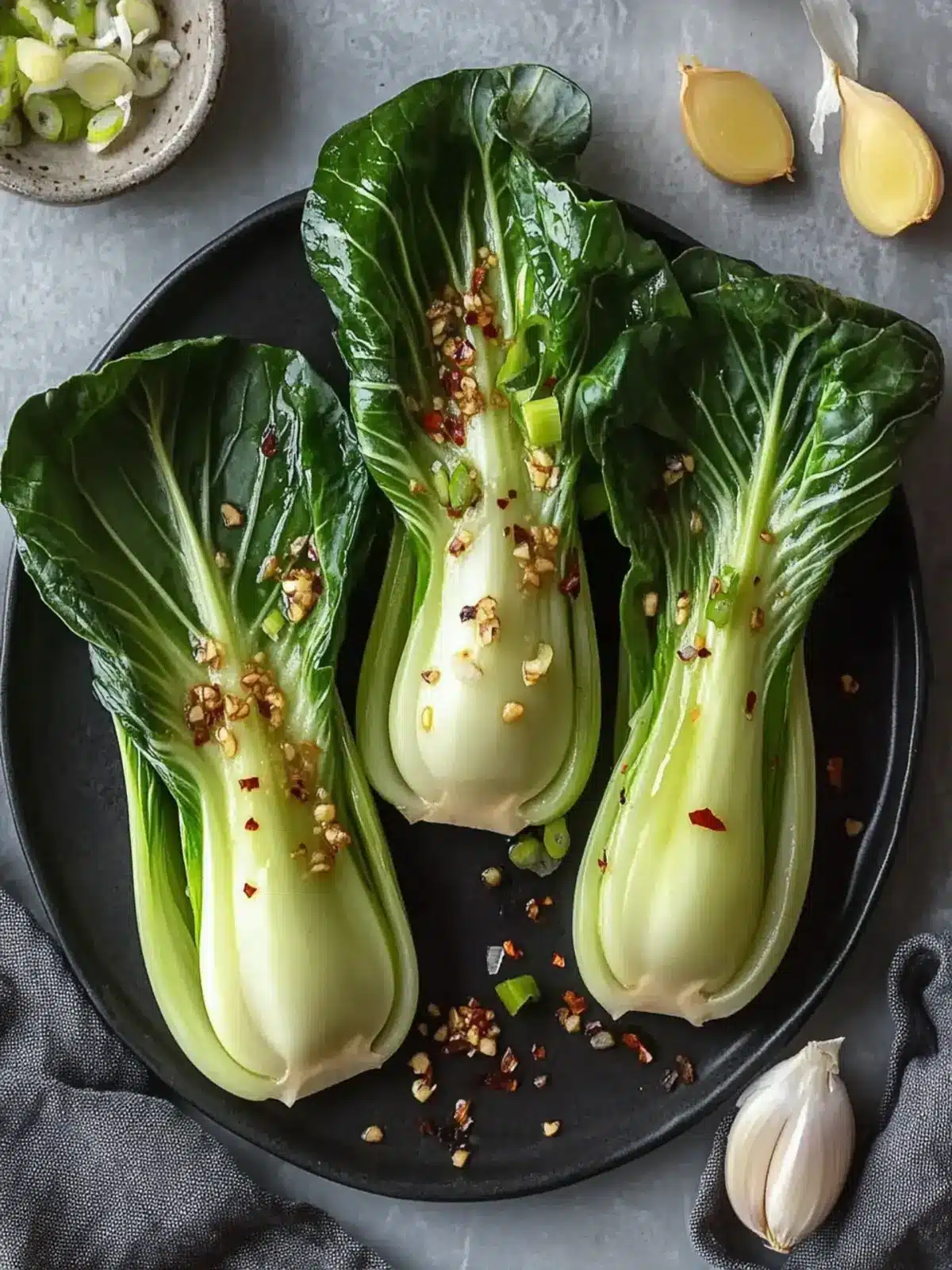 Quick Bok Choy with Garlic and Ginger: 10-Minute Flavor Boost 2 Quick Bok Choy with Garlic and Ginger