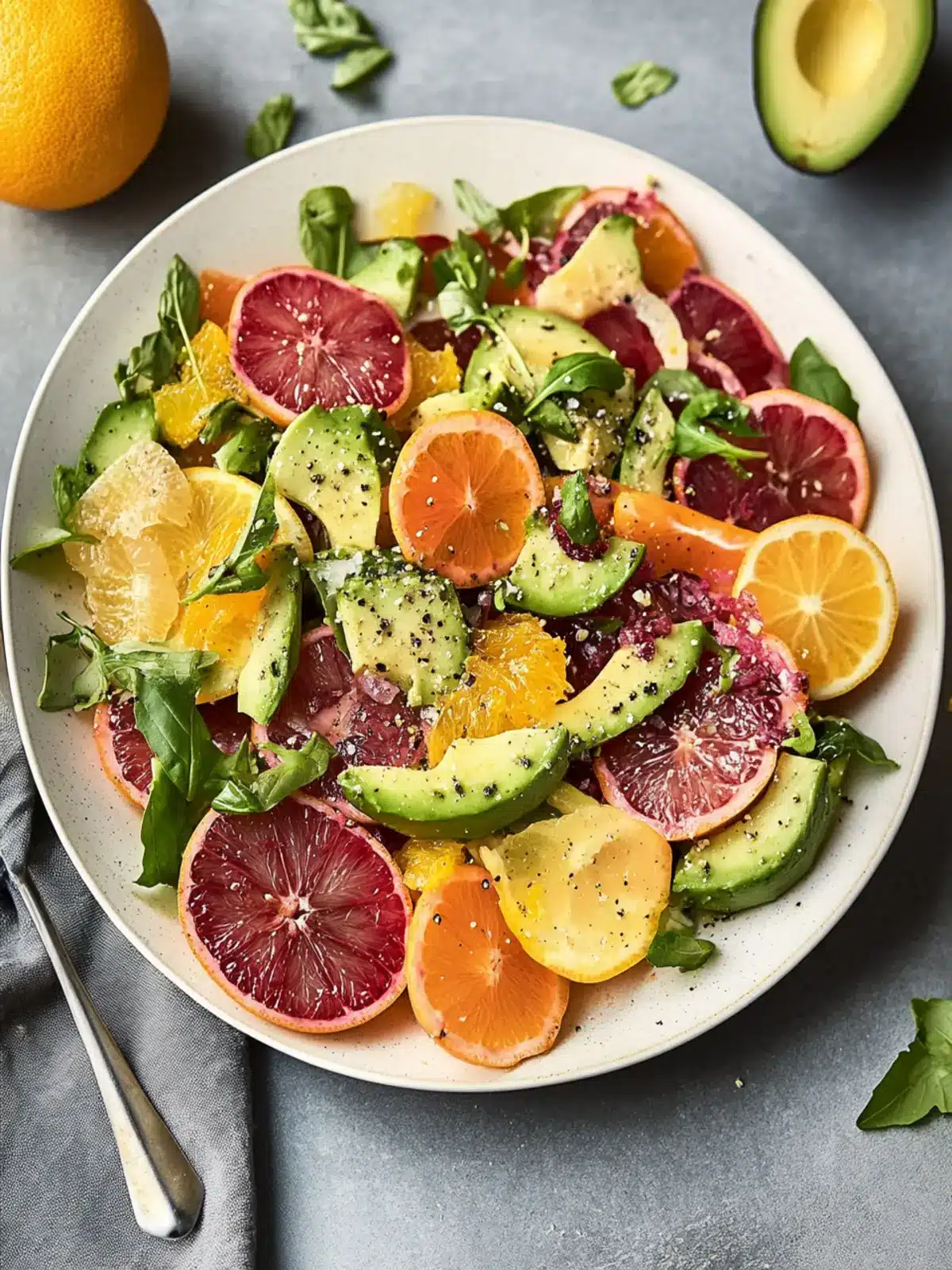 Zesty Avocado Citrus Salad That Brightens Your Day 4 Avocado Citrus Salad