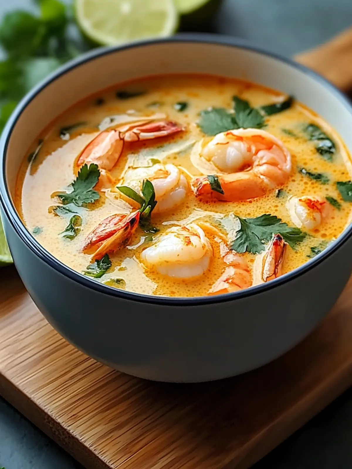 Flavors of Thailand: Creamy Thai Coconut Shrimp Soup Delight 4 Thai Coconut Shrimp Soup