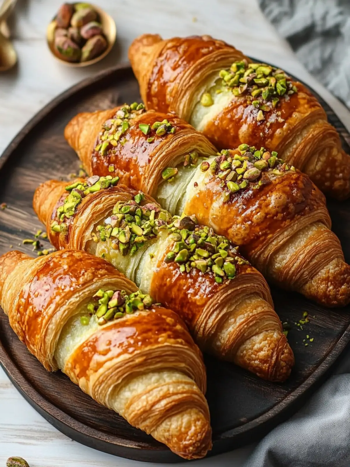 Delicious Easy Pistachio Croissants Recipe for Sweet Moments 4 Easy Pistachio Croissants Recipe