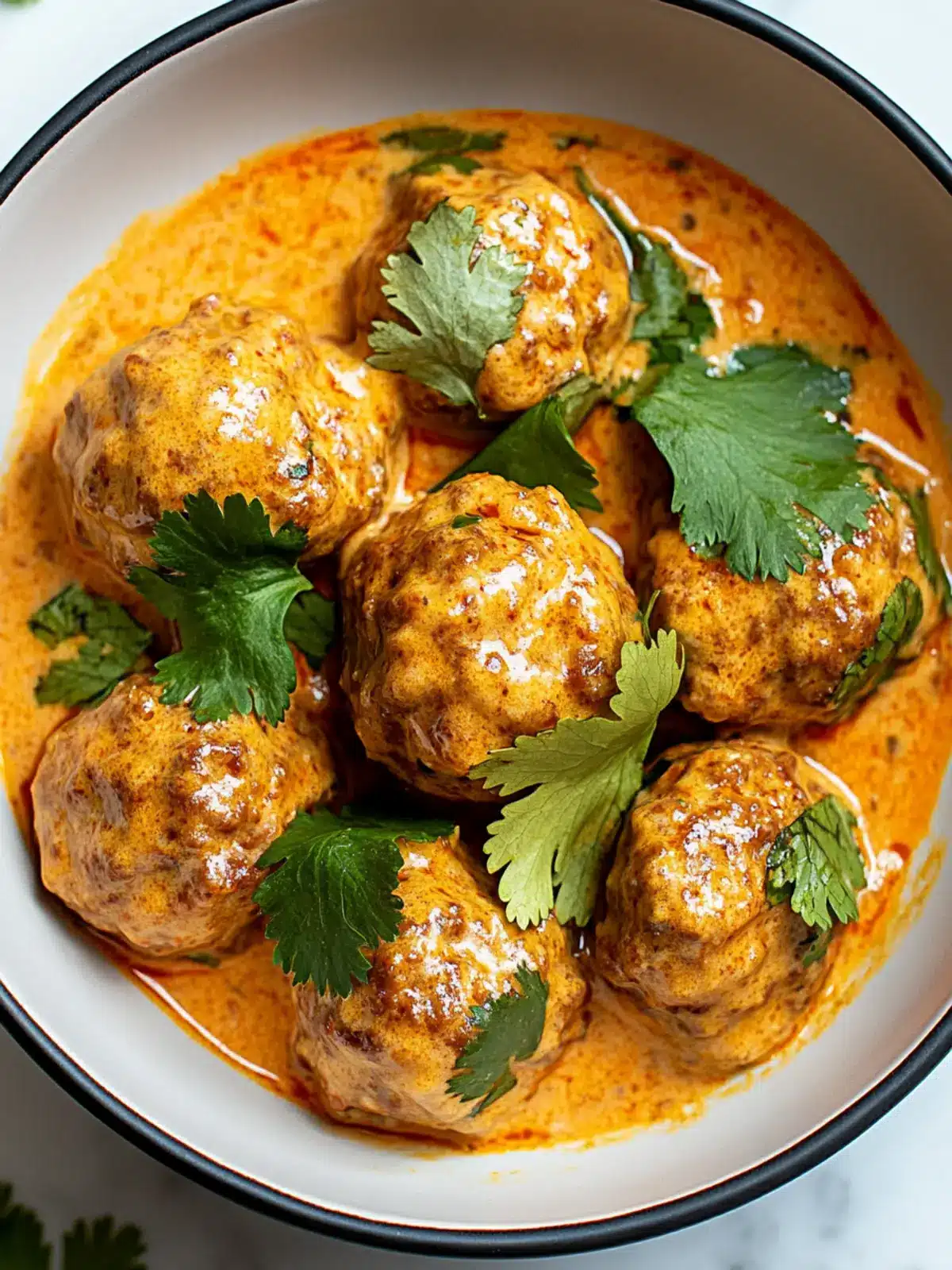 Creamy Keto Thai Meatballs That Will Wow Your Taste Buds 2 Creamy Keto Thai Meatballs