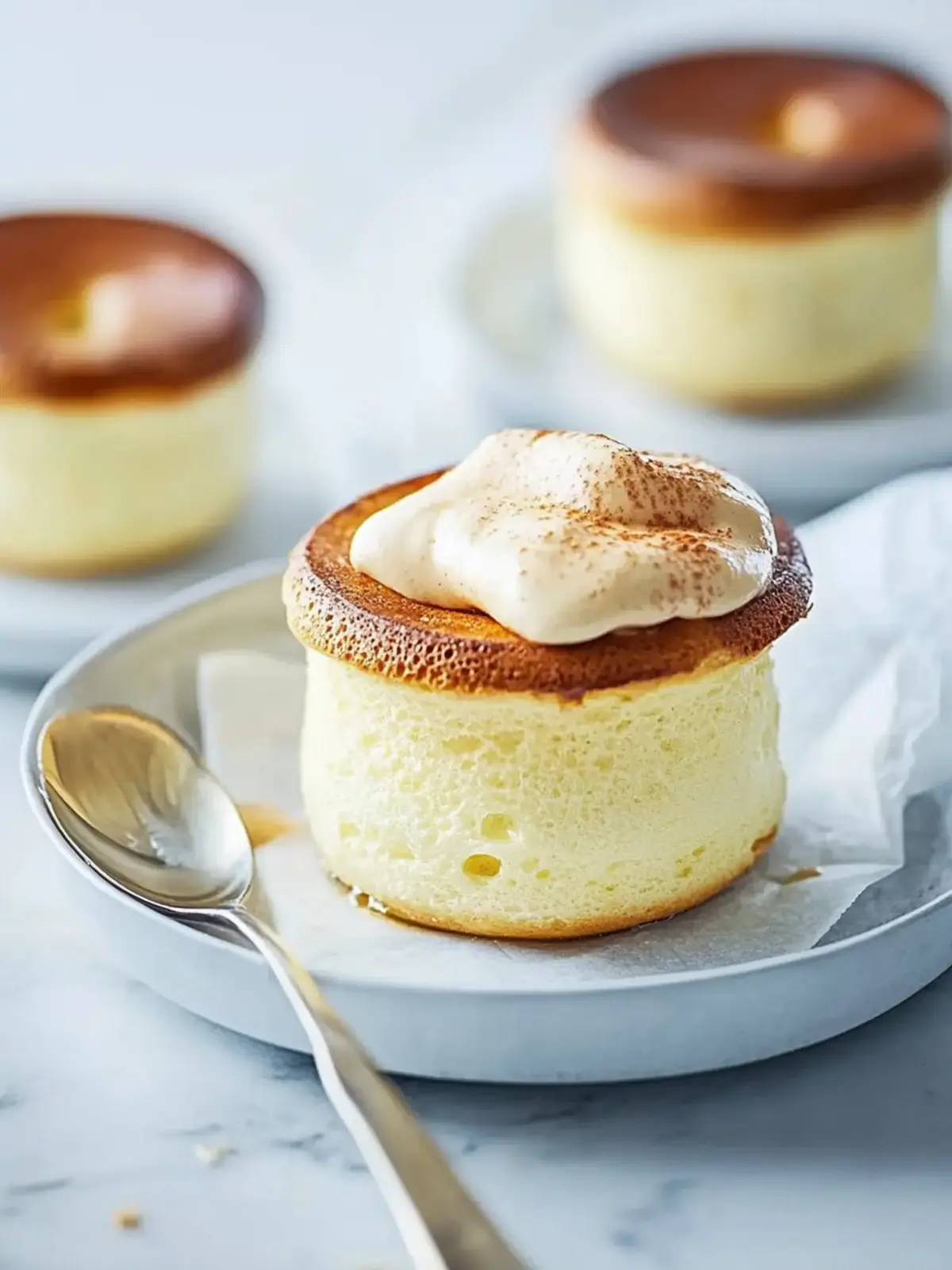 Guillaume Brahimi s Passionfruit Soufflés with Vanilla Anglaise Delight 2 Guillaume Brahimi s passionfruit soufflés with vanilla anglaise