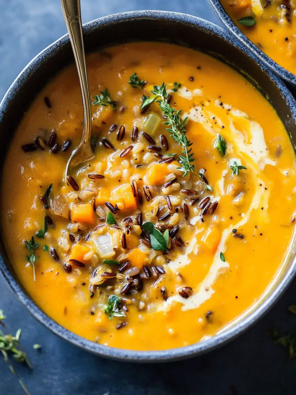 Nourishing Pumpkin Wild Rice Soup to Cozy Up Your Day 2 Nourishing Pumpkin Wild Rice Soup