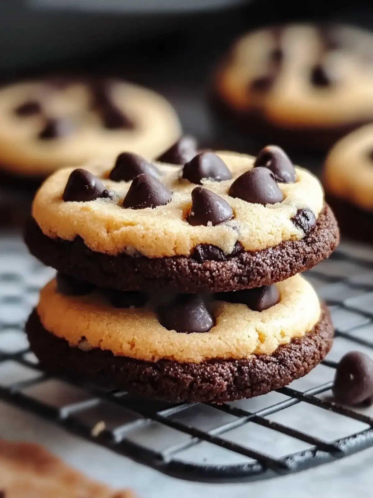 Indulge in Chocolate Chip Cheesecake Cookies Magic 4 Chocolate Chip Cheesecake Cookies