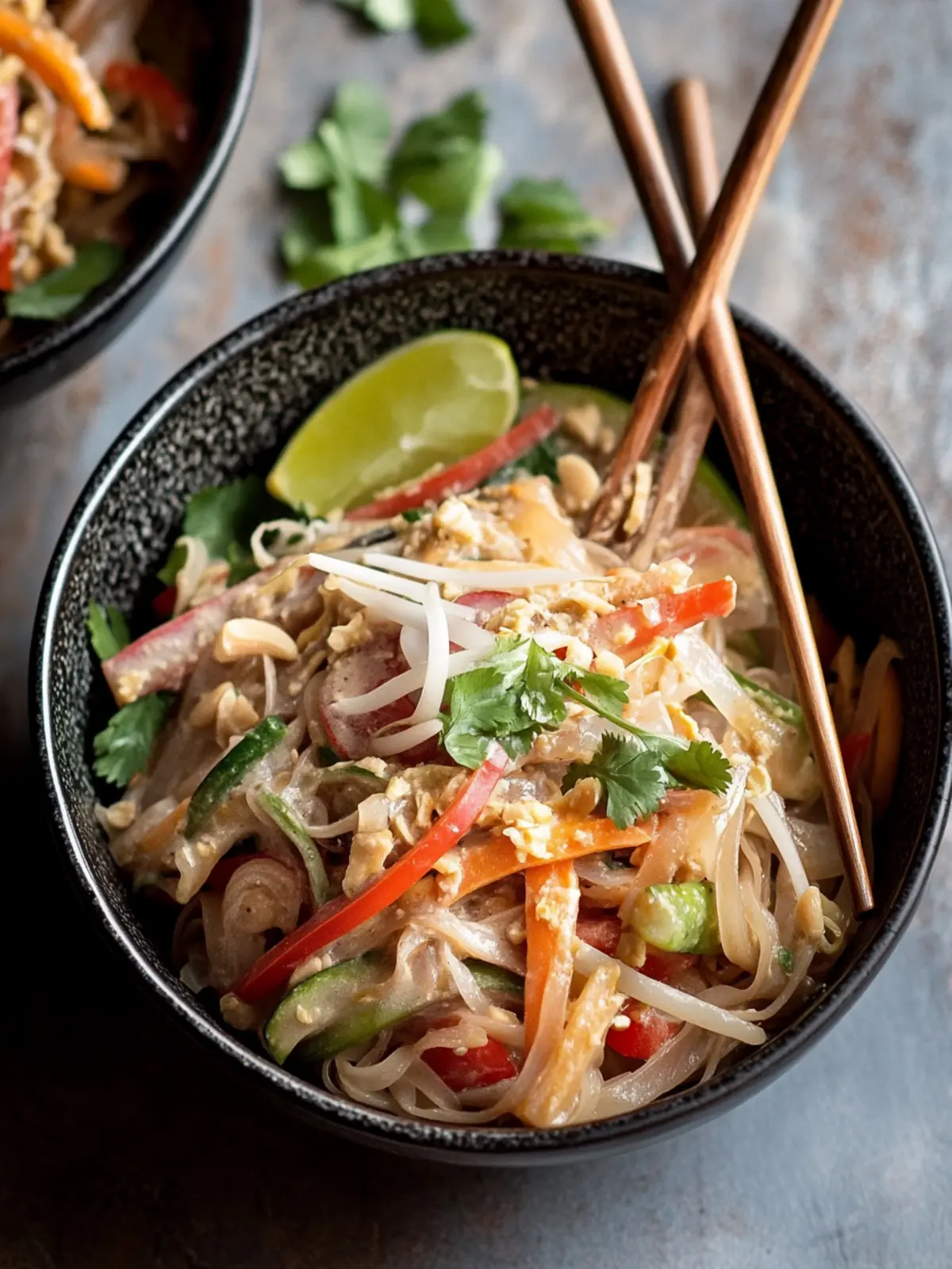 Vegan Pad Thai Style Noodles and Veggies You ll Crave 4 Vegan Pad Thai Style Noodles and Veggies