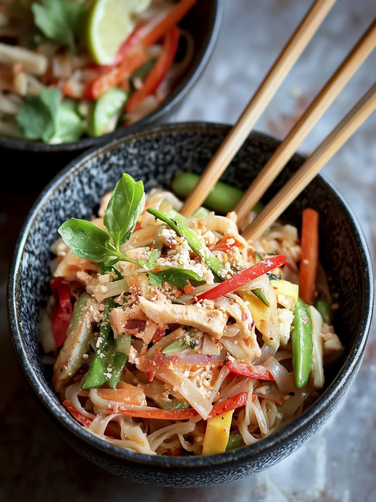 Vegan Pad Thai Style Noodles and Veggies You ll Crave 2 Vegan Pad Thai Style Noodles and Veggies